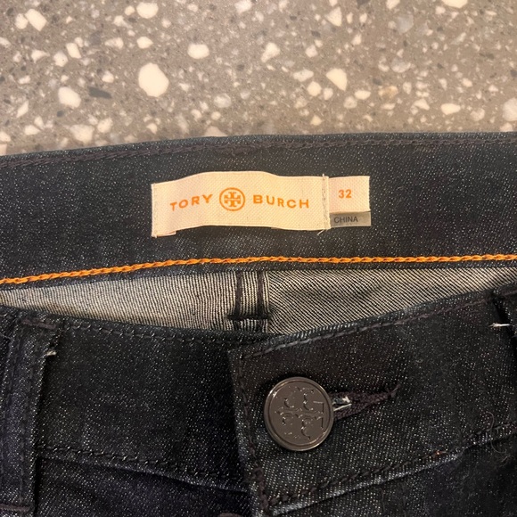 Tory Burch Women's Dark blue jeans - Picture 3 of 6